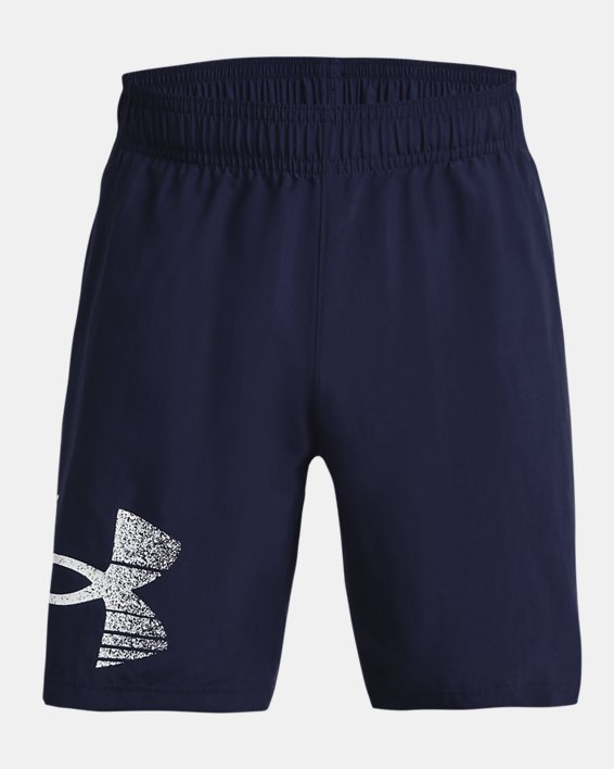 Men's UA Tech™ Woven Graphic Shorts in Blue image number 5